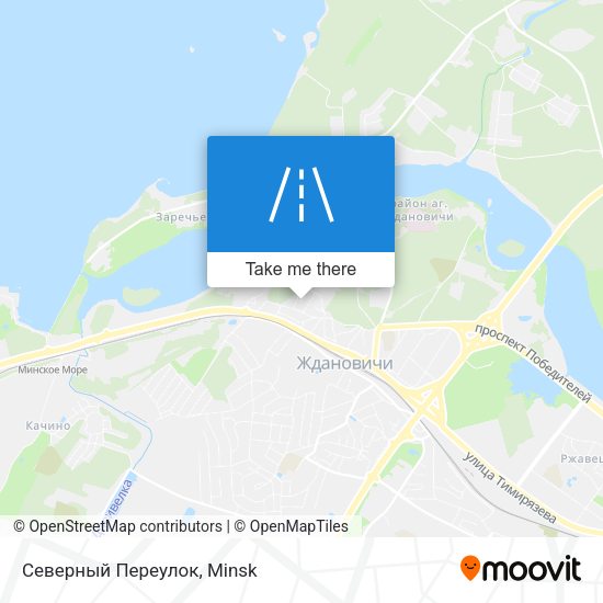 Северный Переулок map