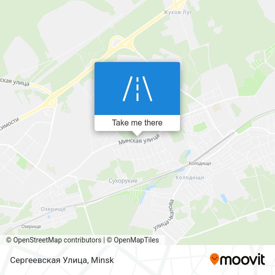 Сергеевская Улица map