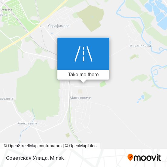 Советская Улица map