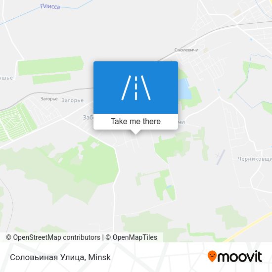Соловьиная Улица map
