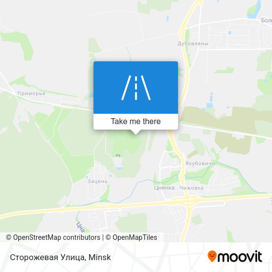 Сторожевая Улица map