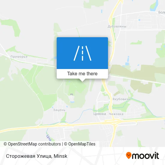 Сторожевая Улица map