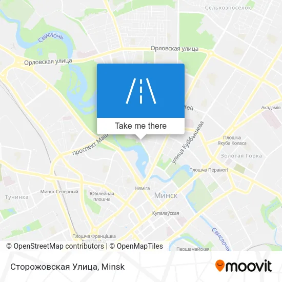 Сторожовская Улица map
