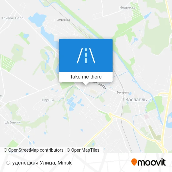 Студенецкая Улица map