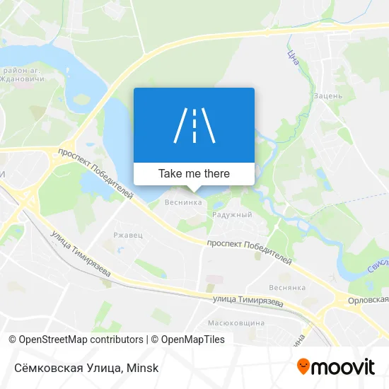 Сёмковская Улица map