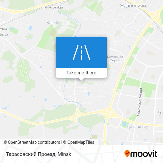 Тарасовский Проезд map
