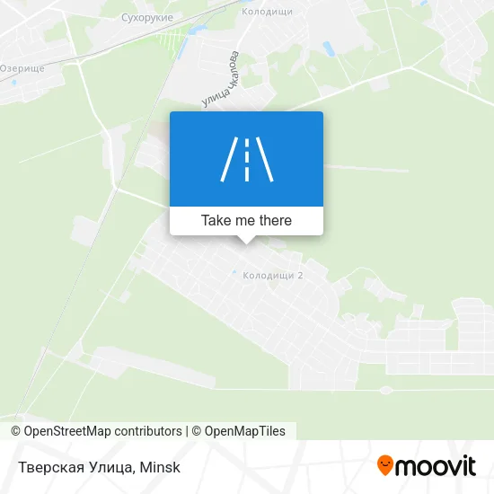 Тверская Улица map