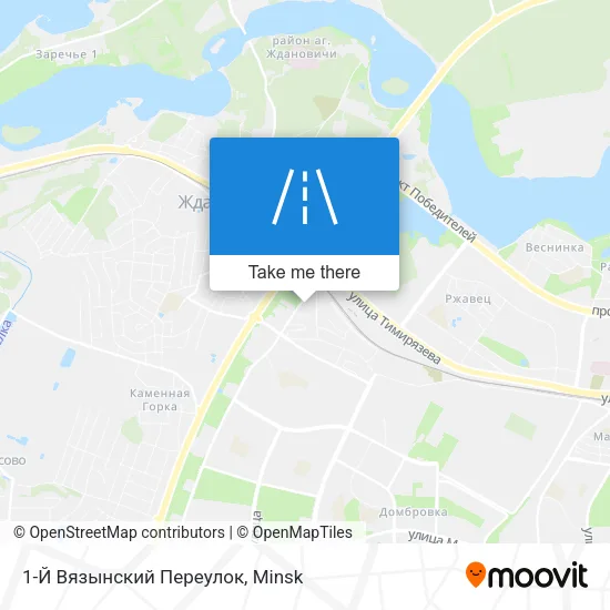 1-Й Вязынский Переулок map