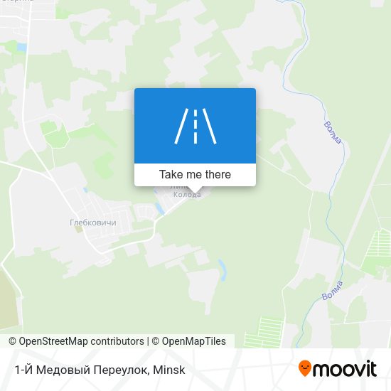1-Й Медовый Переулок map
