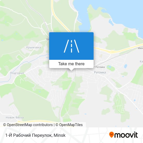 1-Й Рабочий Переулок map