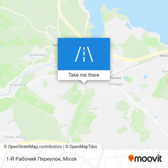 1-Й Рабочий Переулок map