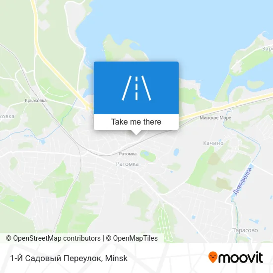 1-Й Садовый Переулок map