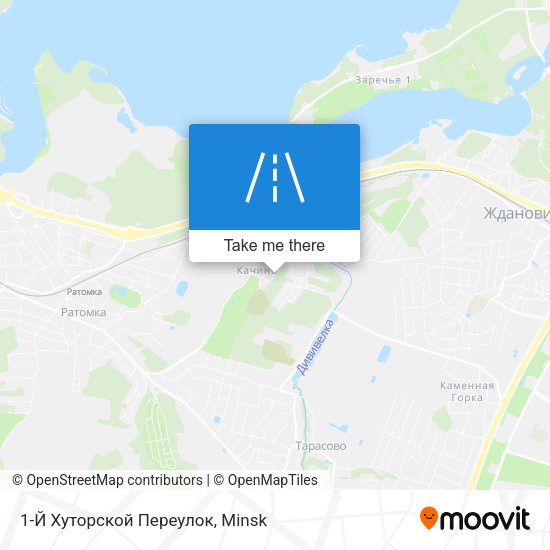 1-Й Хуторской Переулок map