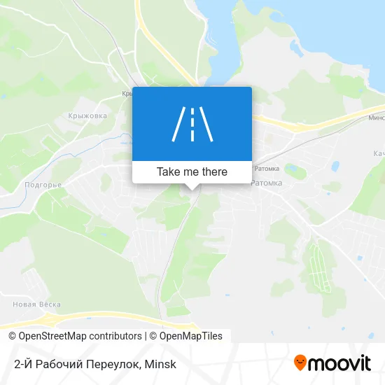 2-Й Рабочий Переулок map