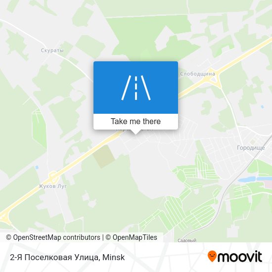2-Я Поселковая Улица map