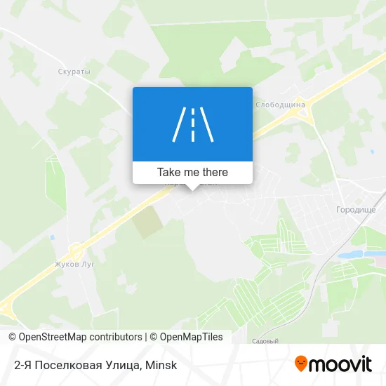 2-Я Поселковая Улица map