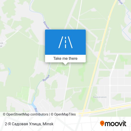 2-Я Садовая Улица map