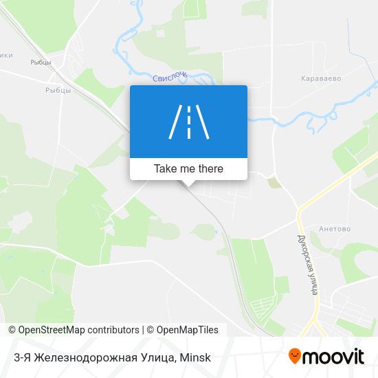 3-Я Железнодорожная Улица map