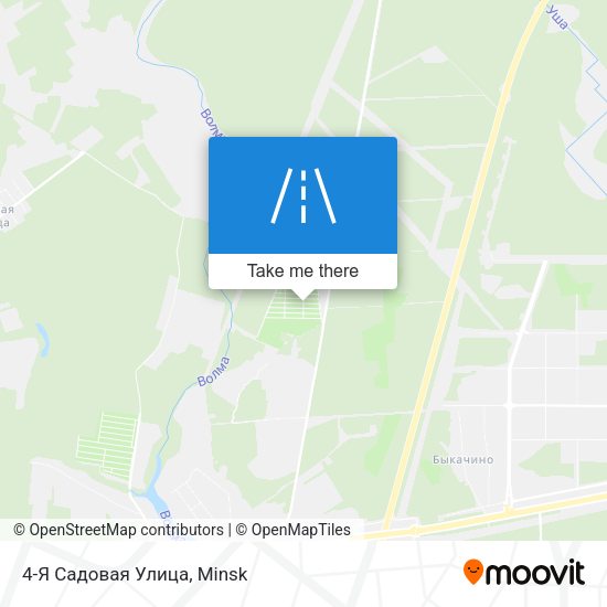 4-Я Садовая Улица map