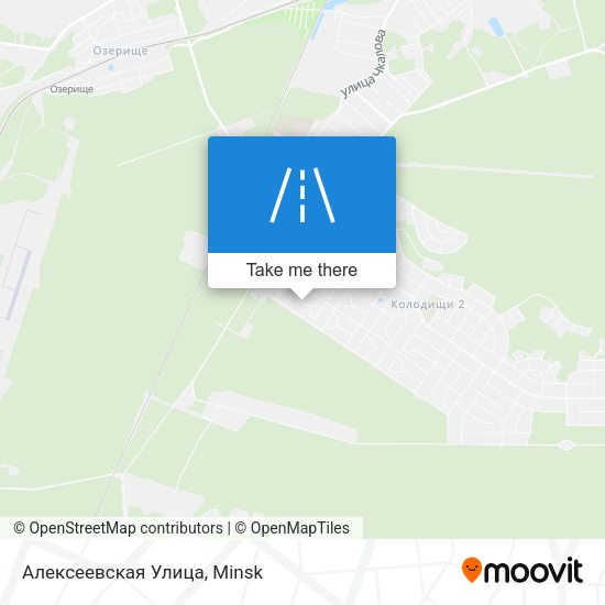 Алексеевская Улица map