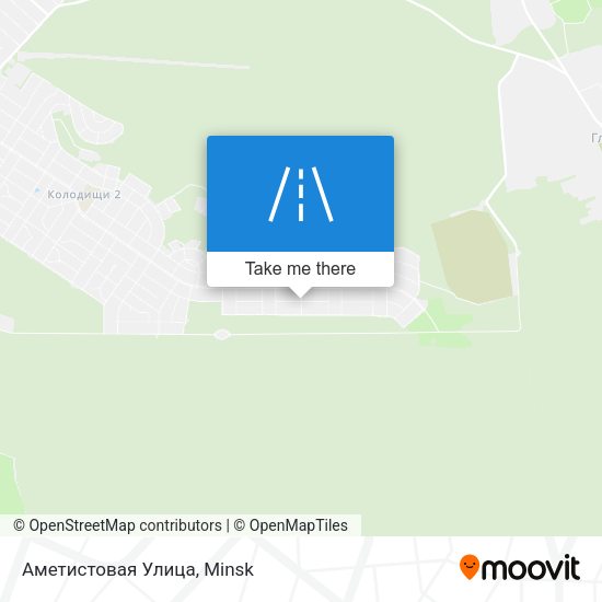 Аметистовая Улица map
