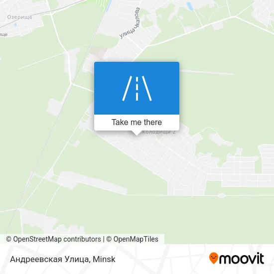 Андреевская Улица map
