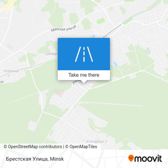 Брестская Улица map