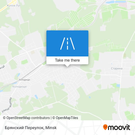 Брянский Переулок map