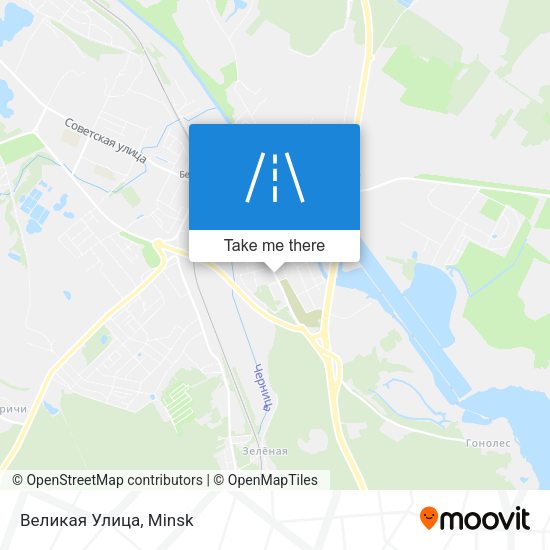 Великая Улица map