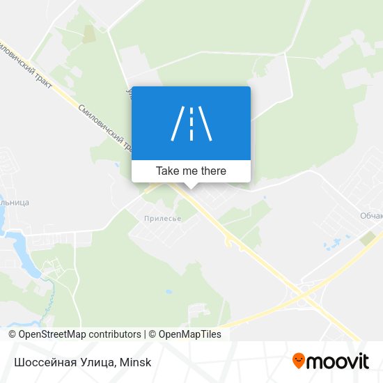 Шоссейная Улица map