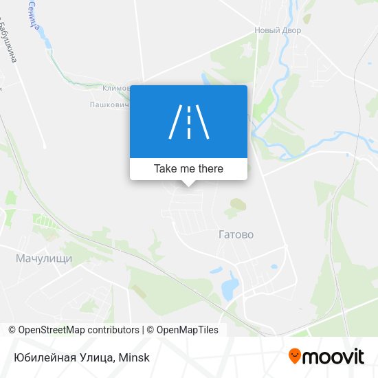 Юбилейная Улица map