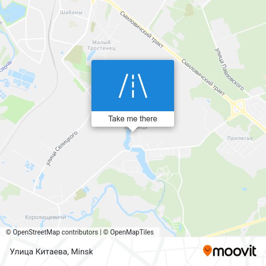 Улица Китаева map