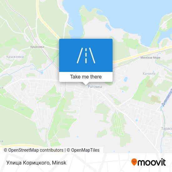 Улица Корицкого map