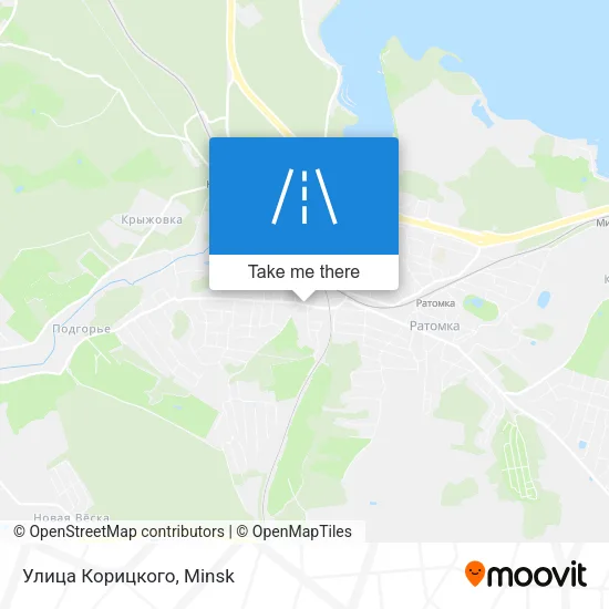 Улица Корицкого map