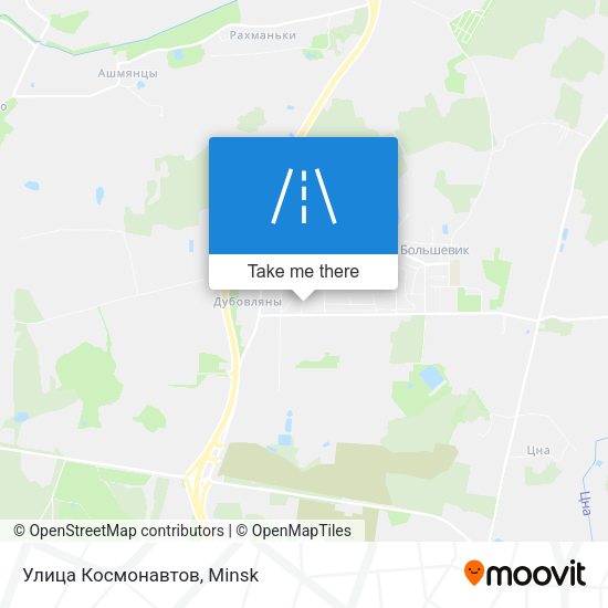 Улица Космонавтов map