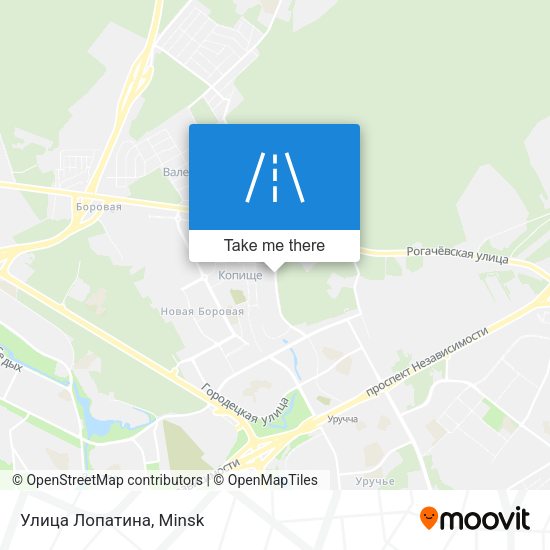 Улица Лопатина map