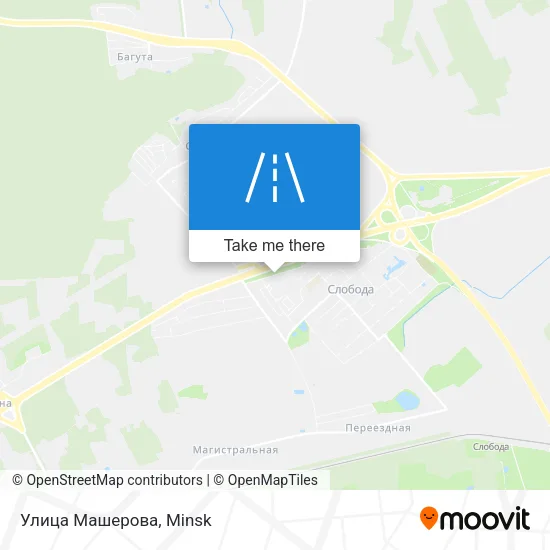 Улица Машерова map