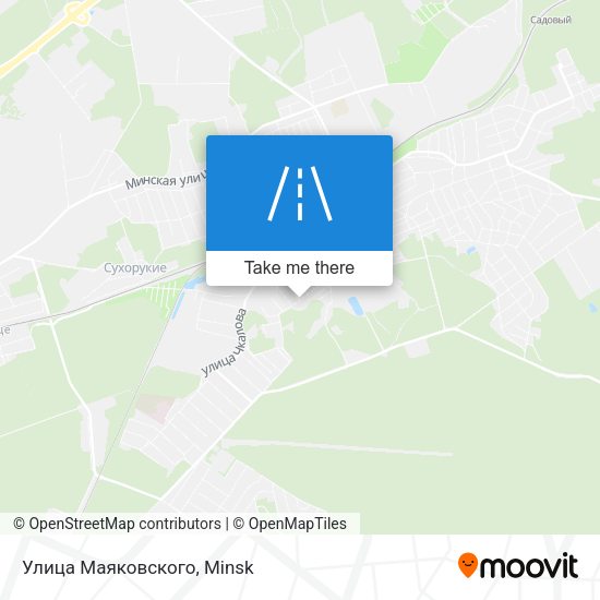 Улица Маяковского map