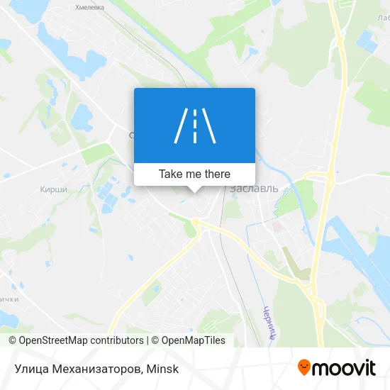 Улица Механизаторов map