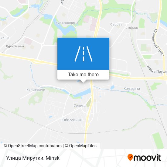 Улица Мирутки map