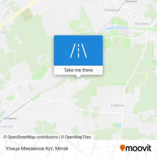 Улица Михайлов Кут map