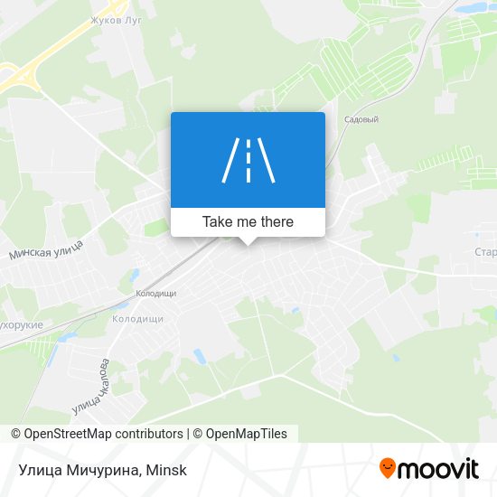 Улица Мичурина map