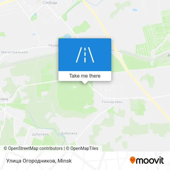 Улица Огородников map