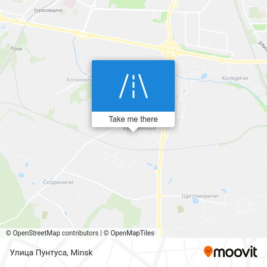 Улица Пунтуса map