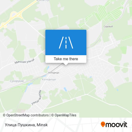 Улица Пушкина map