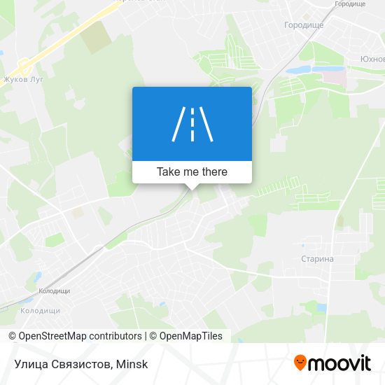Улица Связистов map