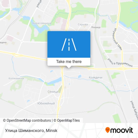 Улица Шиманского map