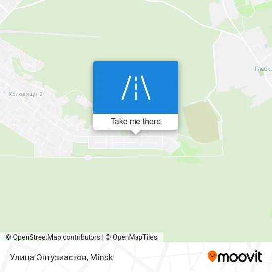 Улица Энтузиастов map
