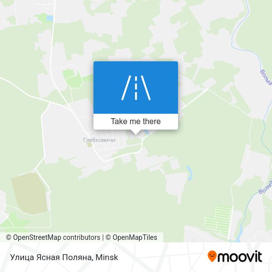 Улица Ясная Поляна map