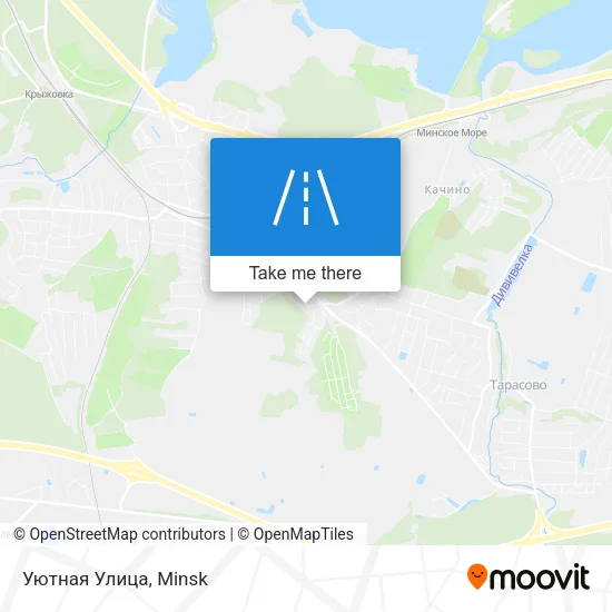 Уютная Улица map